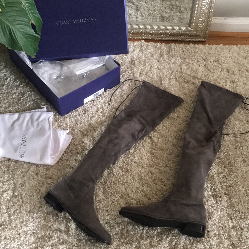 STUART WEITZMAN Lowland Over the Knee Boots 10